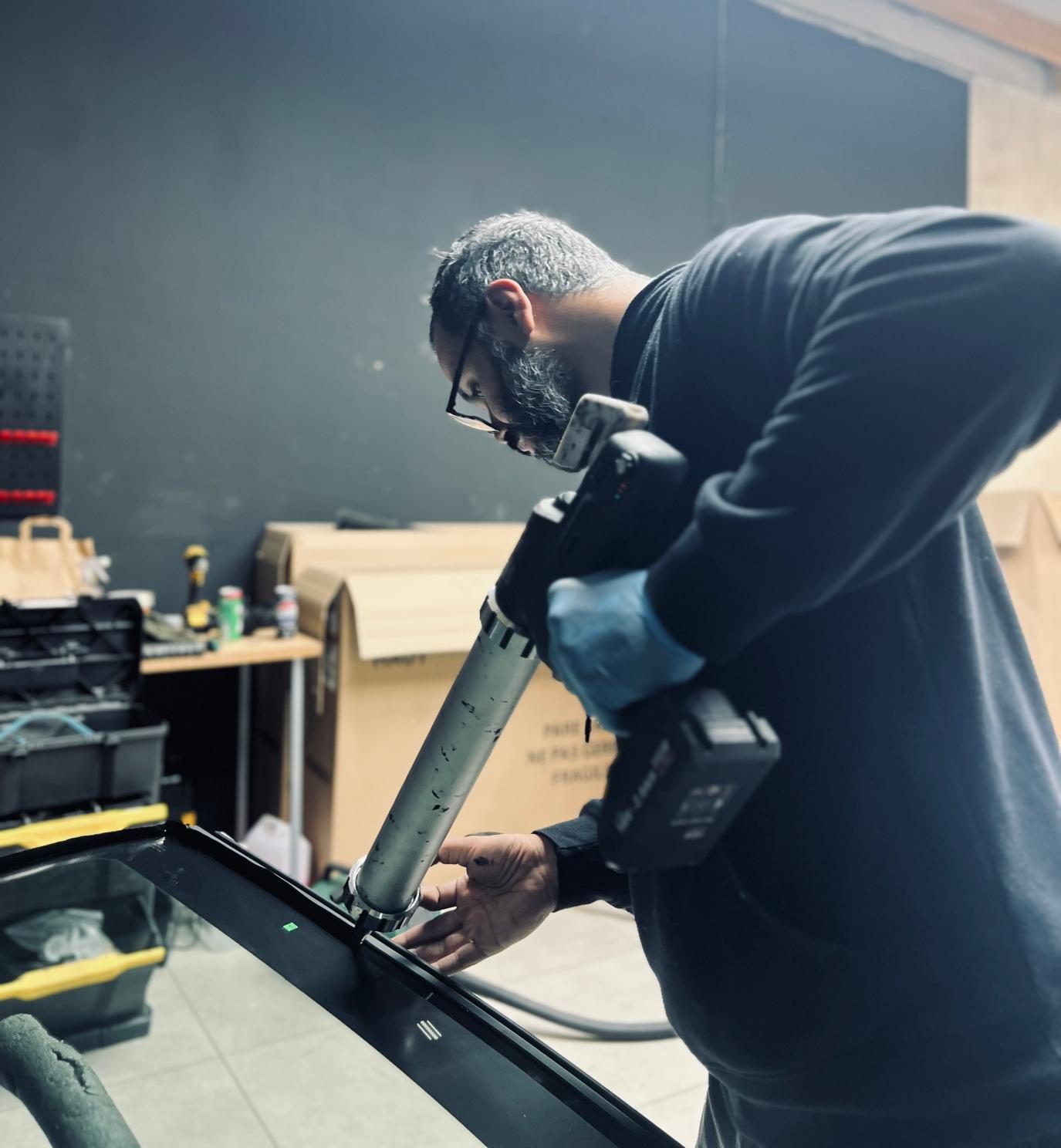 Remplacement lunette arrière garantissant une parfaite étanchéité